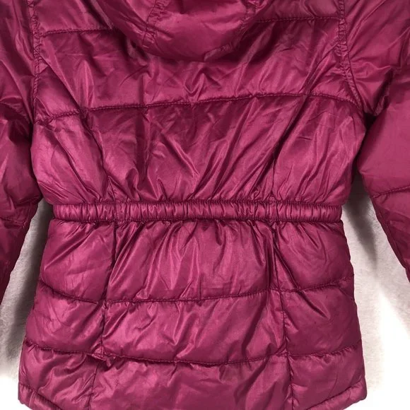 Old Navy Kids Girls Quilted Puffer Jacket Hooded Parka Coat Winter Warm Outwear - Picture 14 of 14